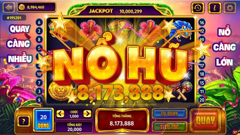 Tìm hiểu về trò chơi quay hũ slot sky88